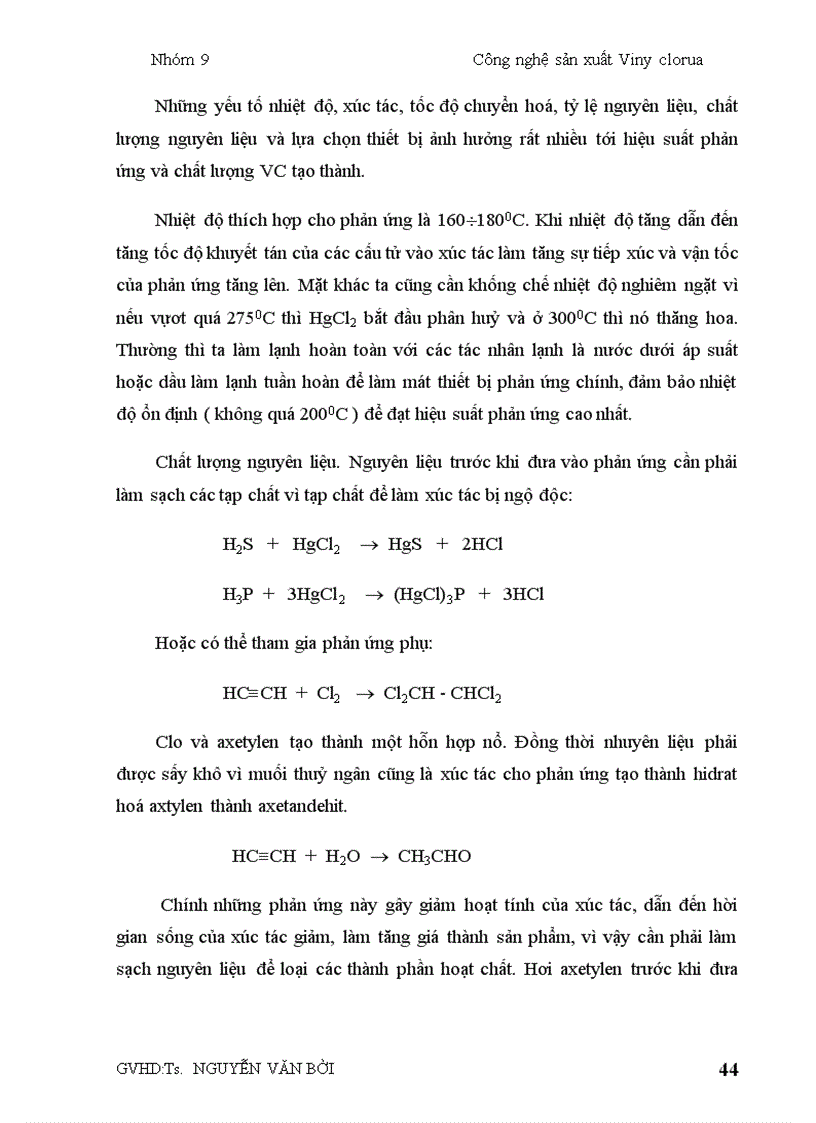image for page Công nghệ sản xuất Viny clorua
