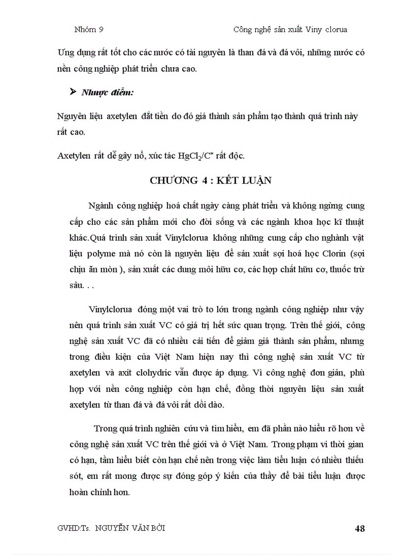 image for page Công nghệ sản xuất Viny clorua