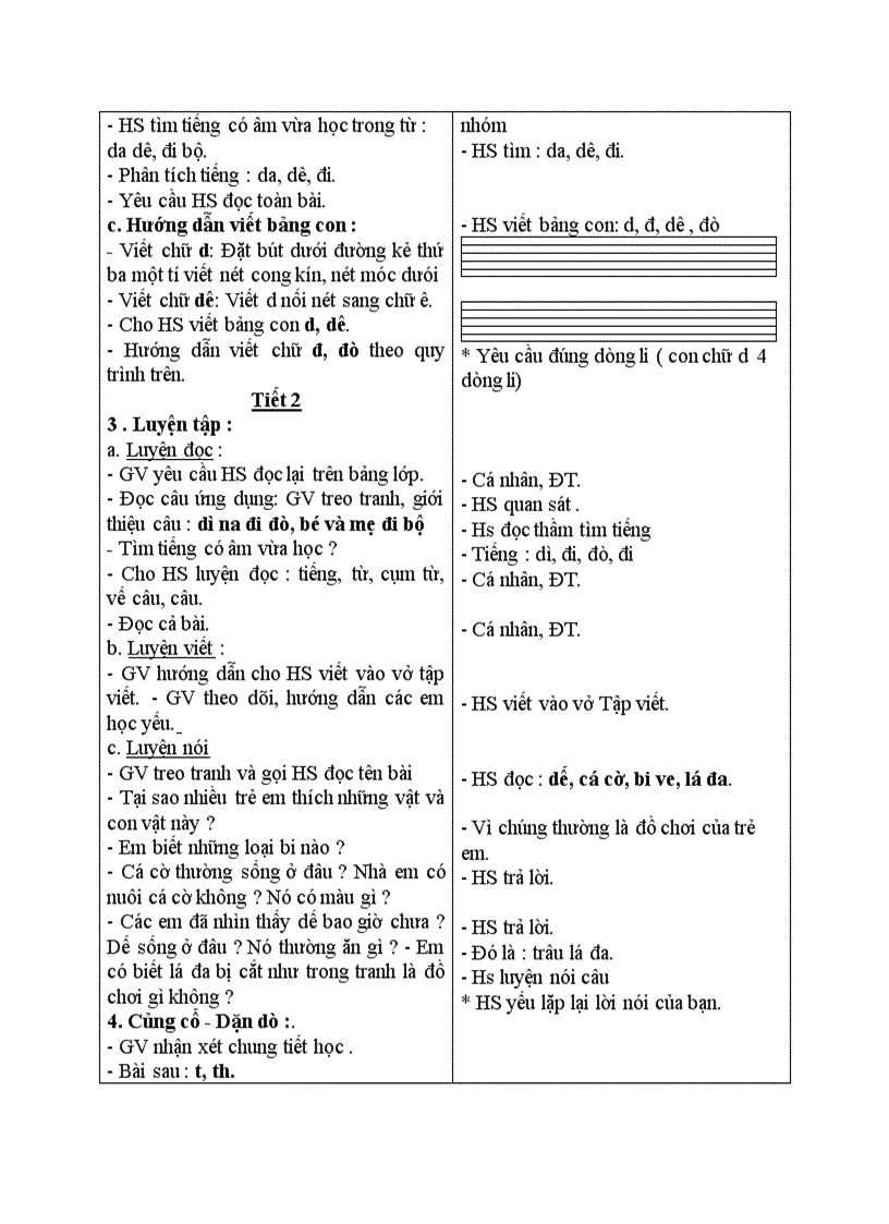 image for page HỌC VẦN âm d đ