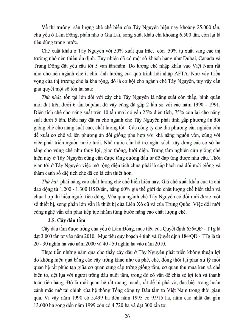 image for page Báo cáo về tình hình thực hiện các chủ trương chính sách phát triển kinh tế xã hội Tây Nguyên trong thời gian 1990 1999