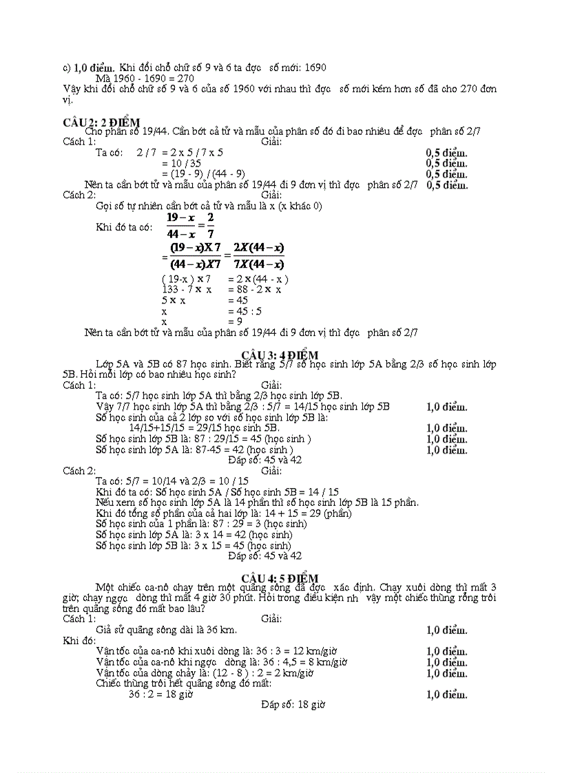 image for page Đề thi hsg toán lớp 5 Thừa Thiên Huế