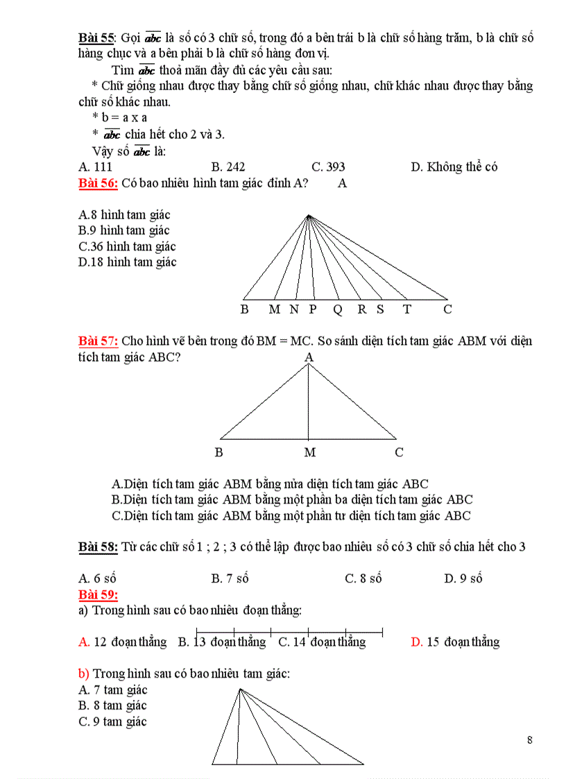 image for page 100 bài toán trắc nghiệm lớp 5