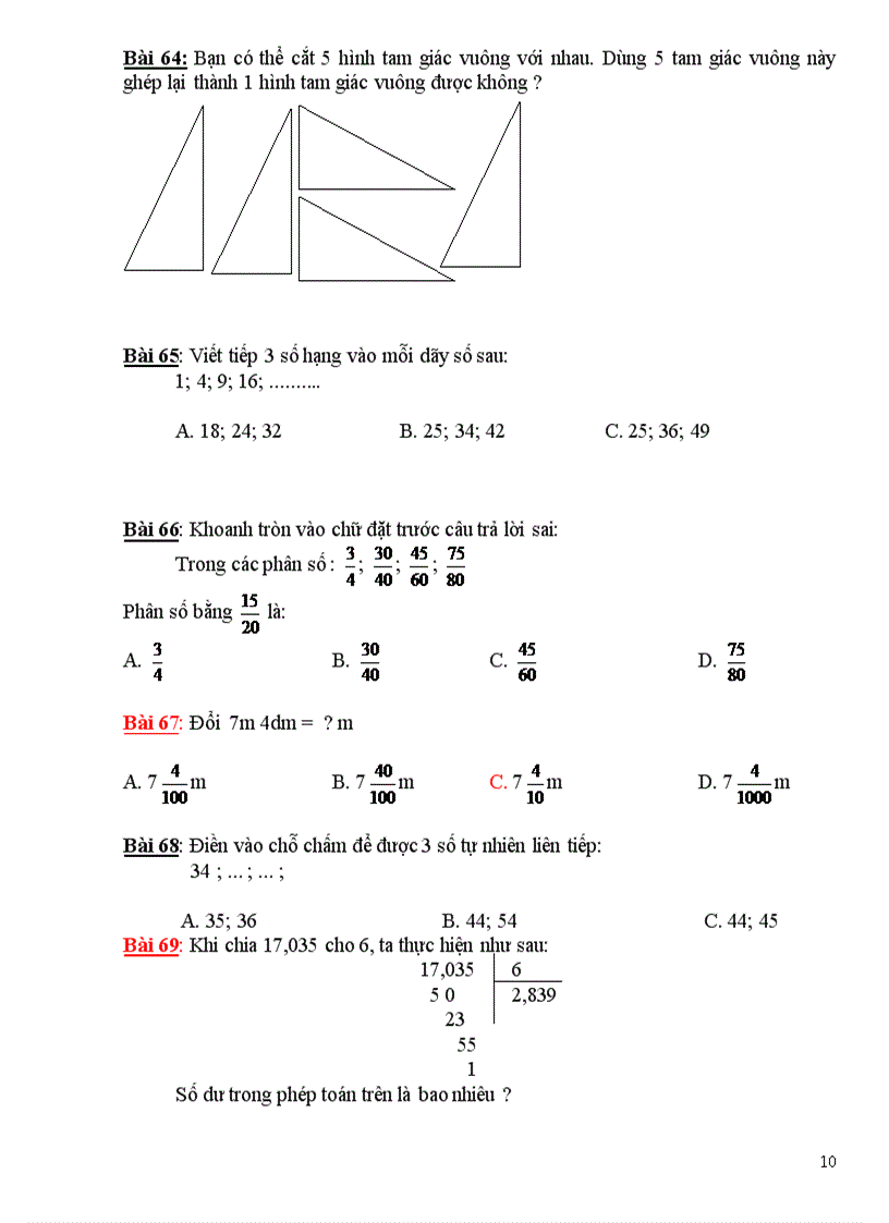 image for page 100 bài toán trắc nghiệm lớp 5
