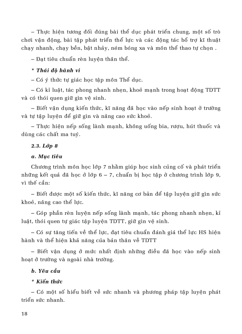 image for page Đổi mới đánh giá kết quả học tập của học sinh Trung học cơ sở môn thể dục