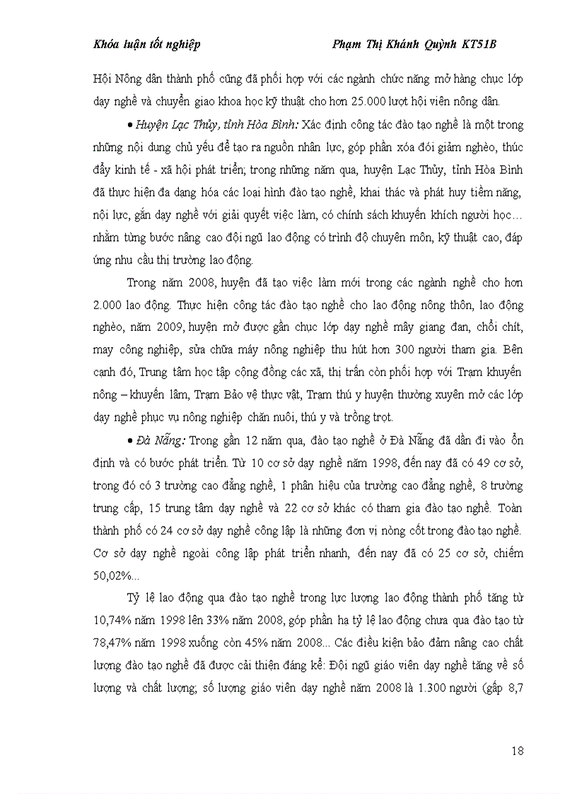 image for page Thực trạng và giải pháp nâng cao chất lượng đào tạo nghề cho lao động nông thôn ở huyện Thanh Liêm tỉnh Hà Nam