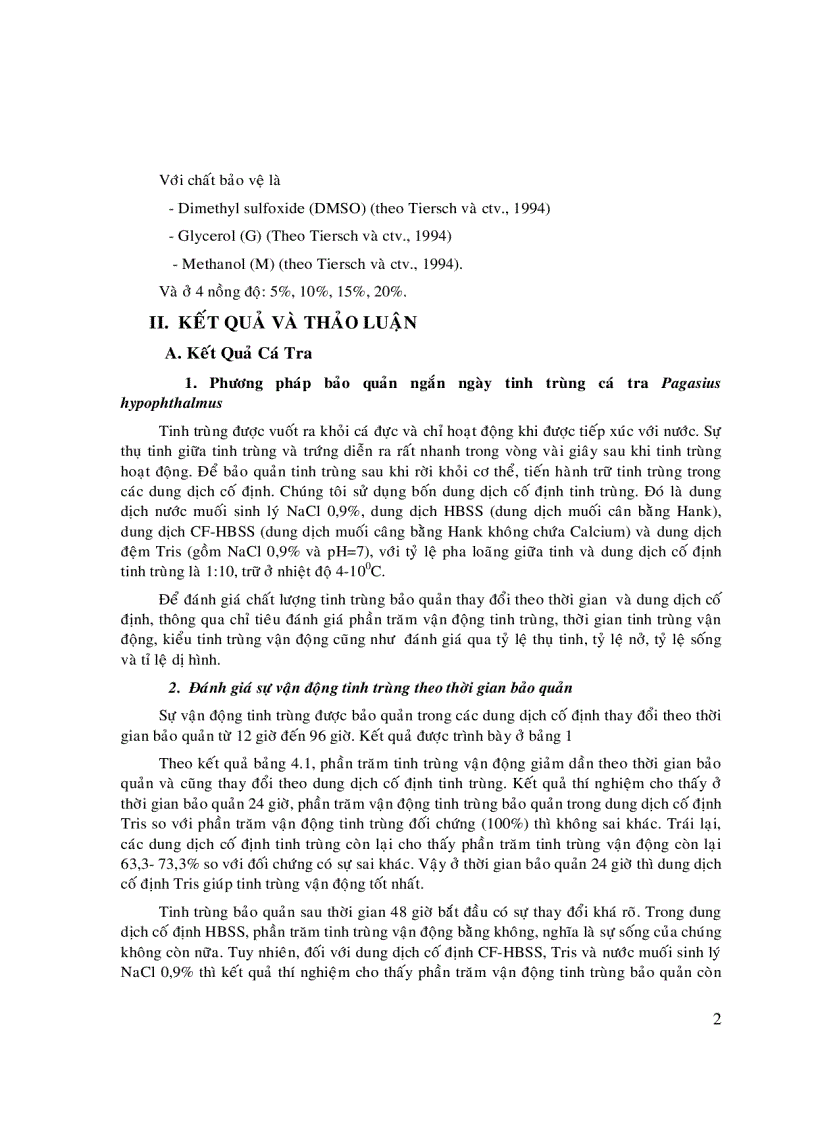 image for page Phương pháp bảo quản tinh trùng cá Basa và Cá Tra