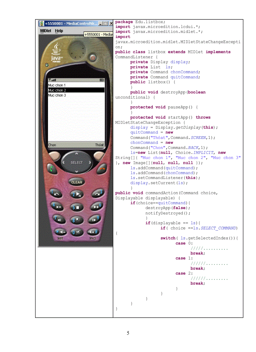 image for page Lập trình trên thiết bị di động