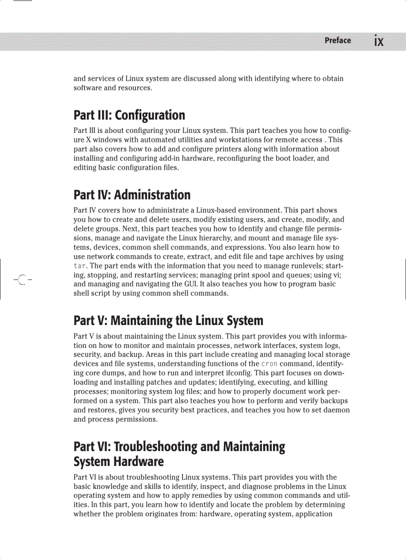 image for page Linux certification bible