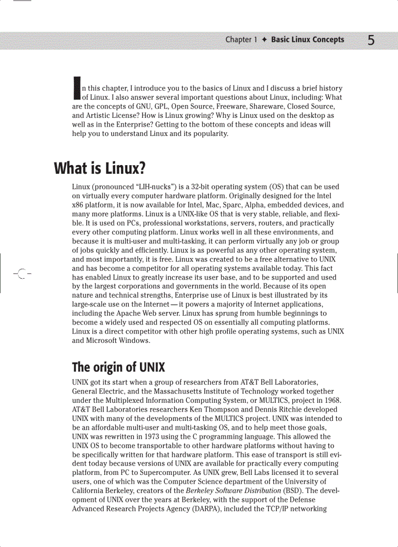 image for page Linux certification bible