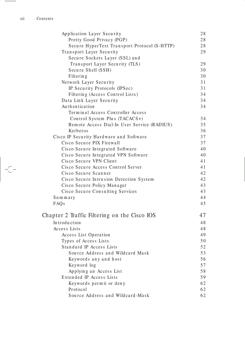 image for page Managing Cisco Network Security