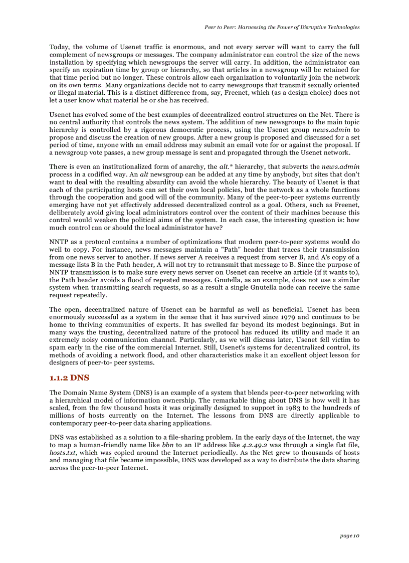 image for page Peer to peer harnessing the power of disruptive technologies