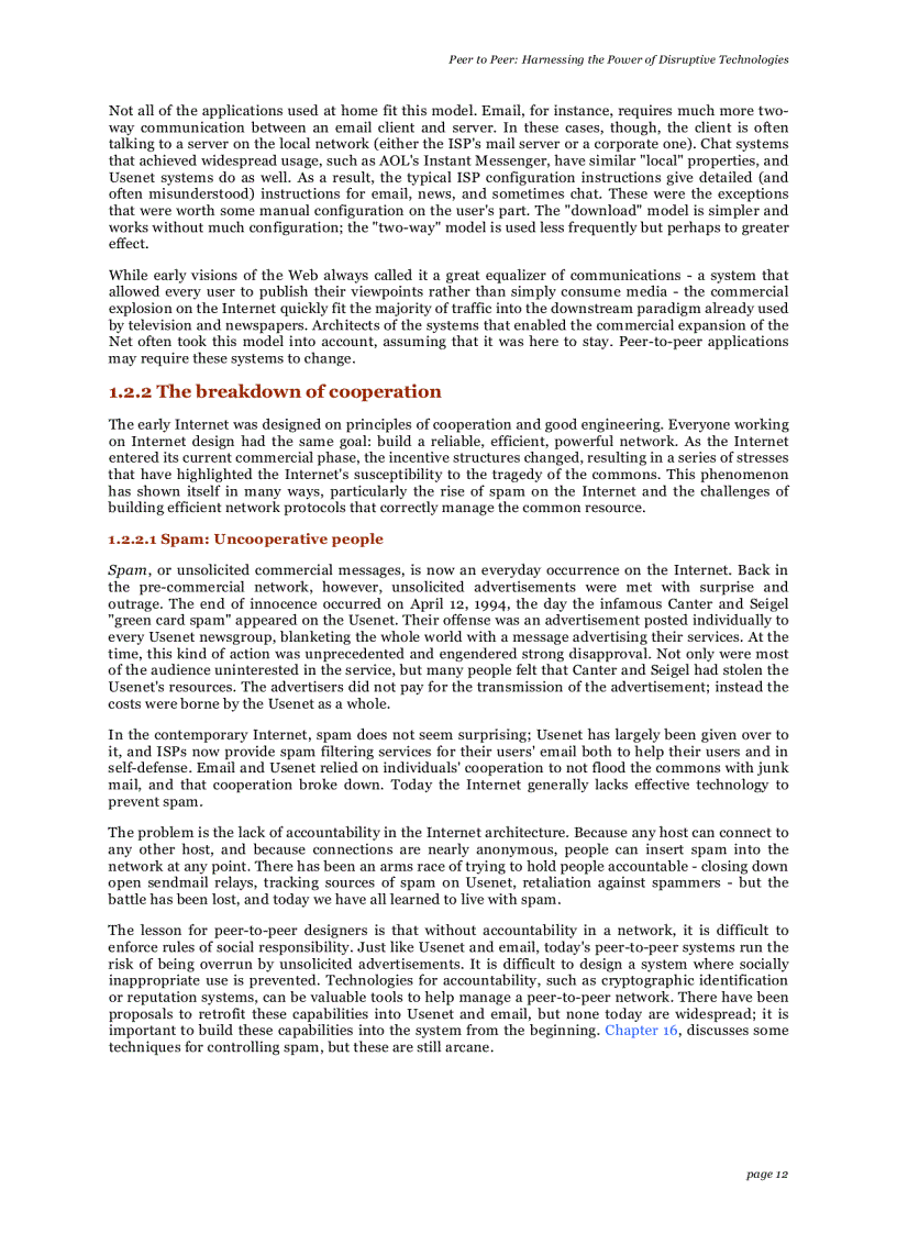 image for page Peer to peer harnessing the power of disruptive technologies