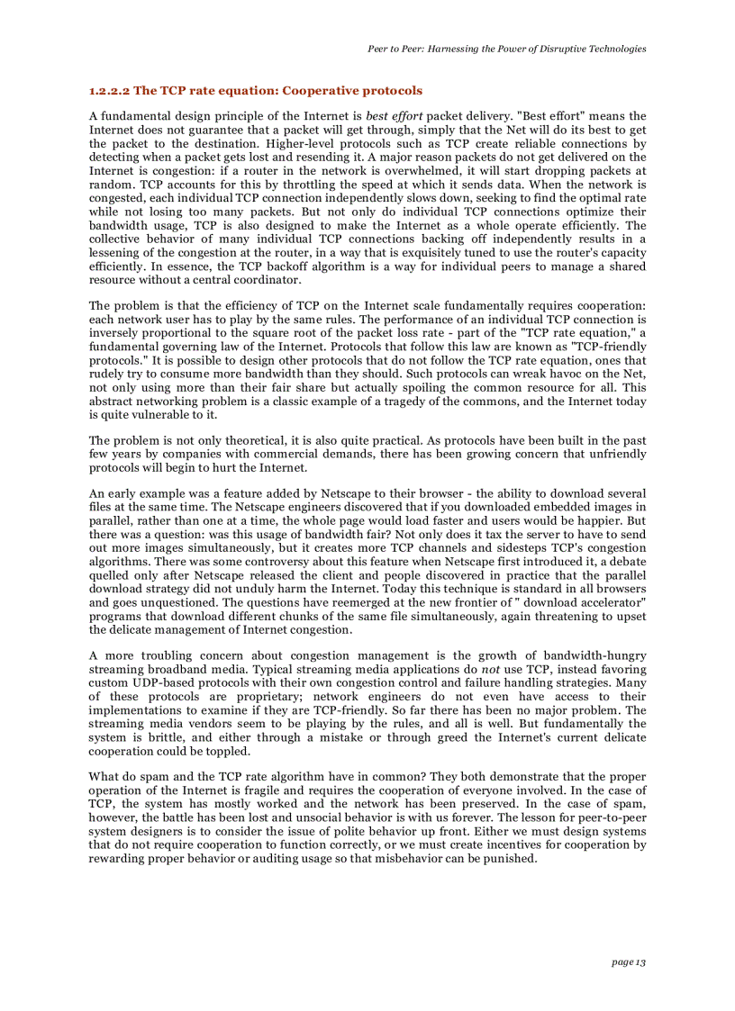 image for page Peer to peer harnessing the power of disruptive technologies