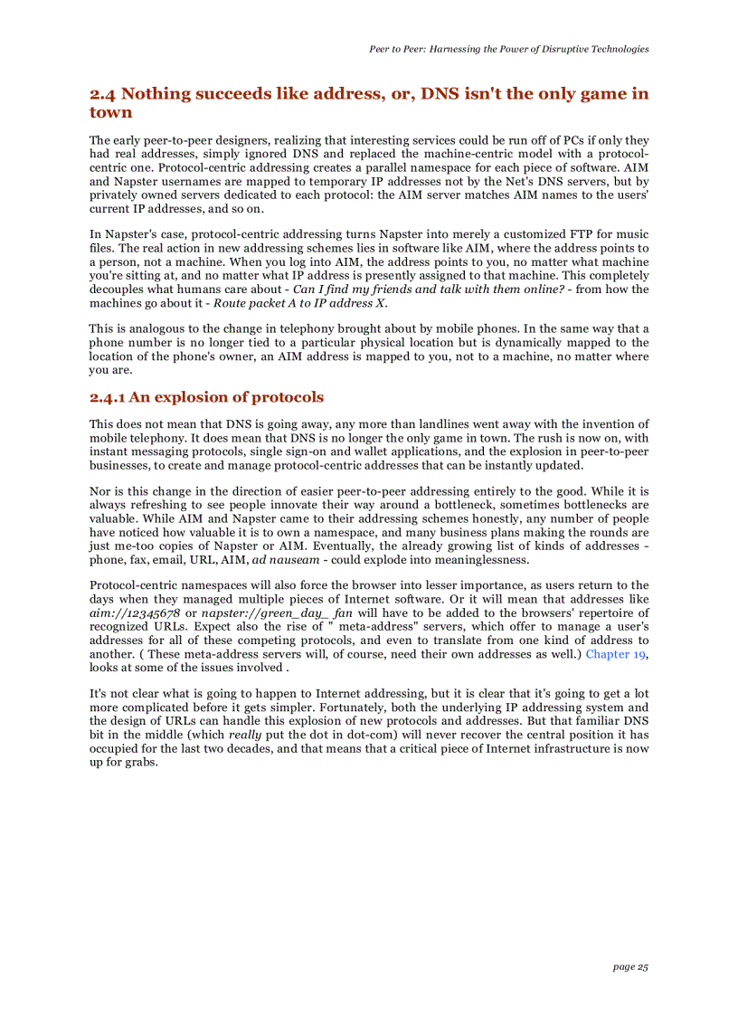 image for page Peer to peer harnessing the power of disruptive technologies