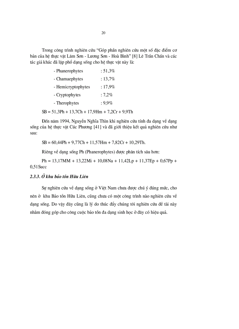 image for page Đa dạng sinh học ở khu bảo tồn Hữu Liên