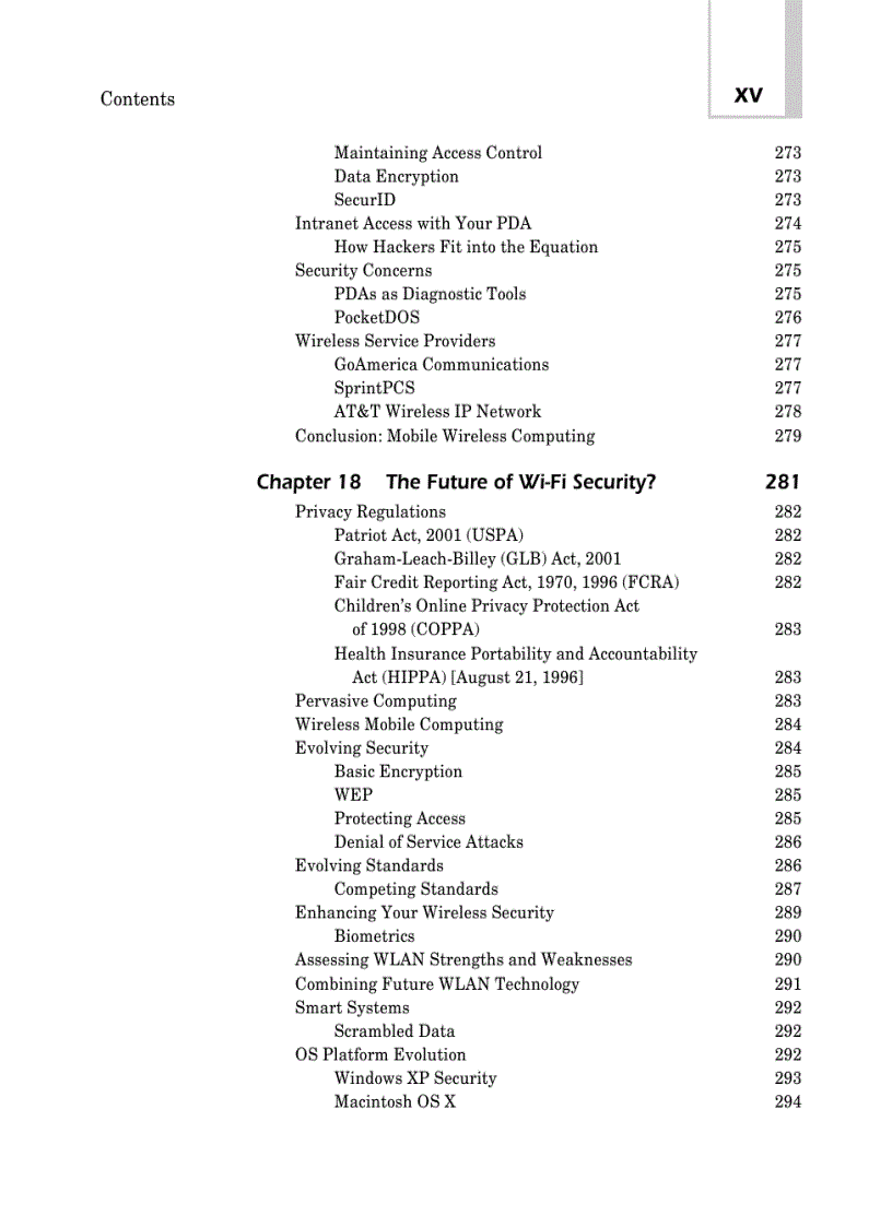 image for page Wi fi security