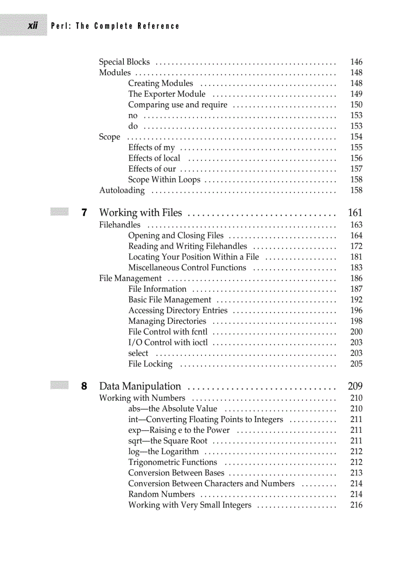 image for page The complete reference perl second edition