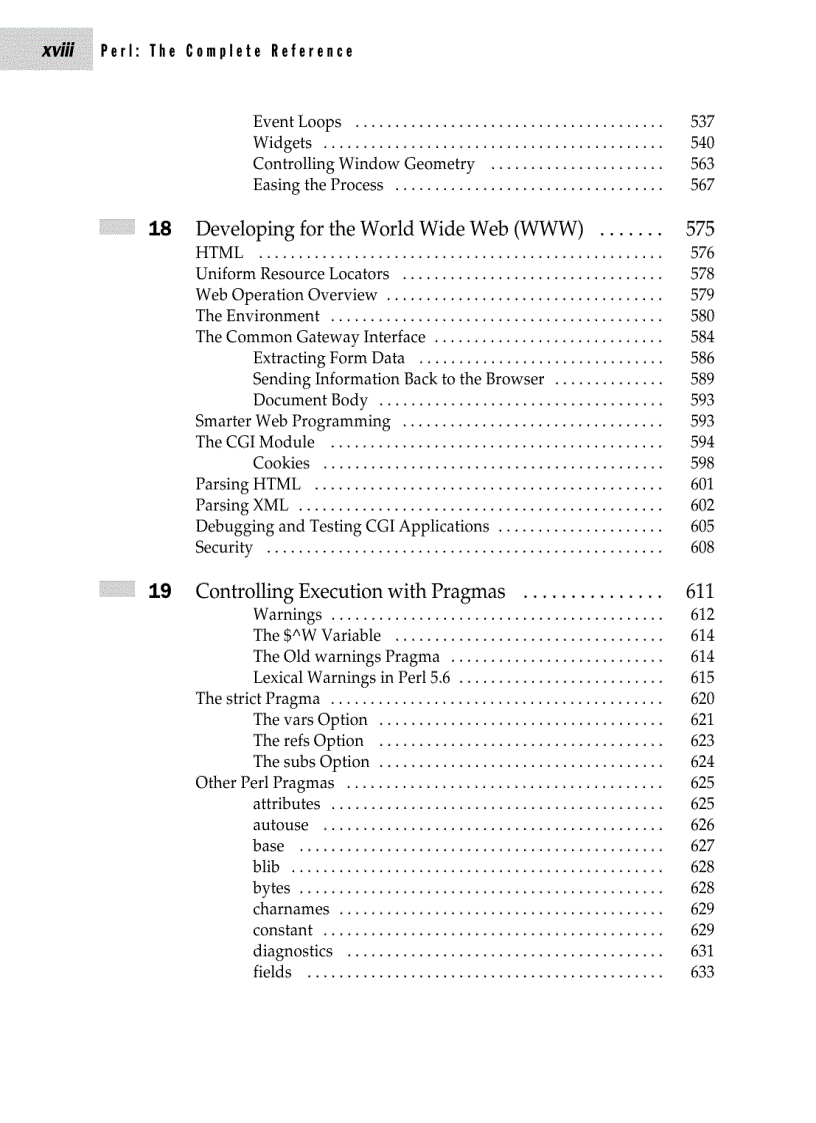 image for page The complete reference perl second edition