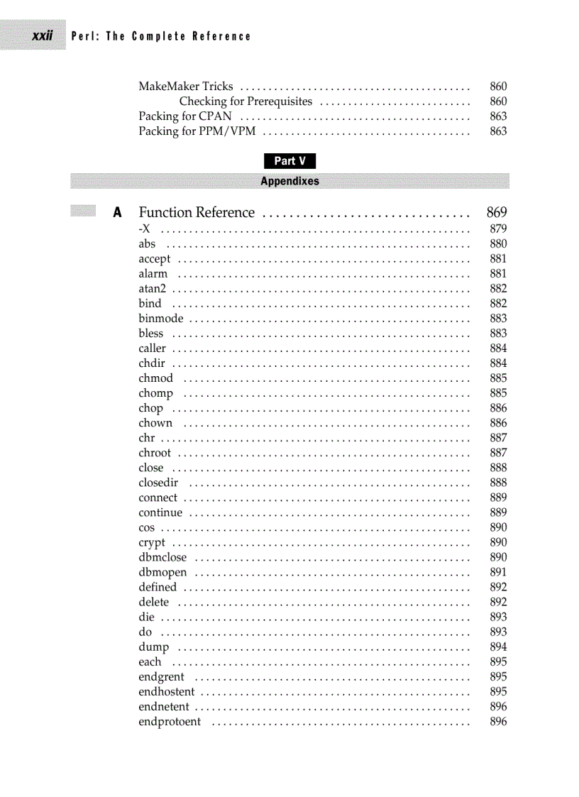 image for page The complete reference perl second edition