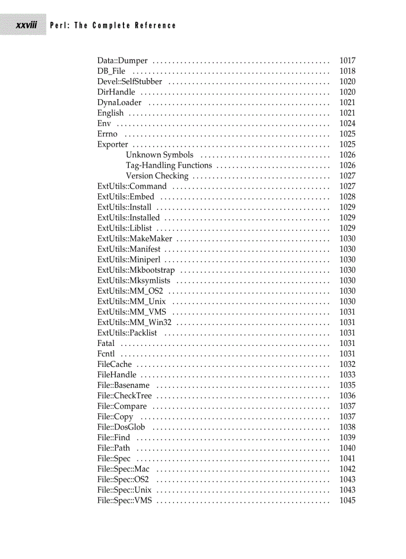 image for page The complete reference perl second edition