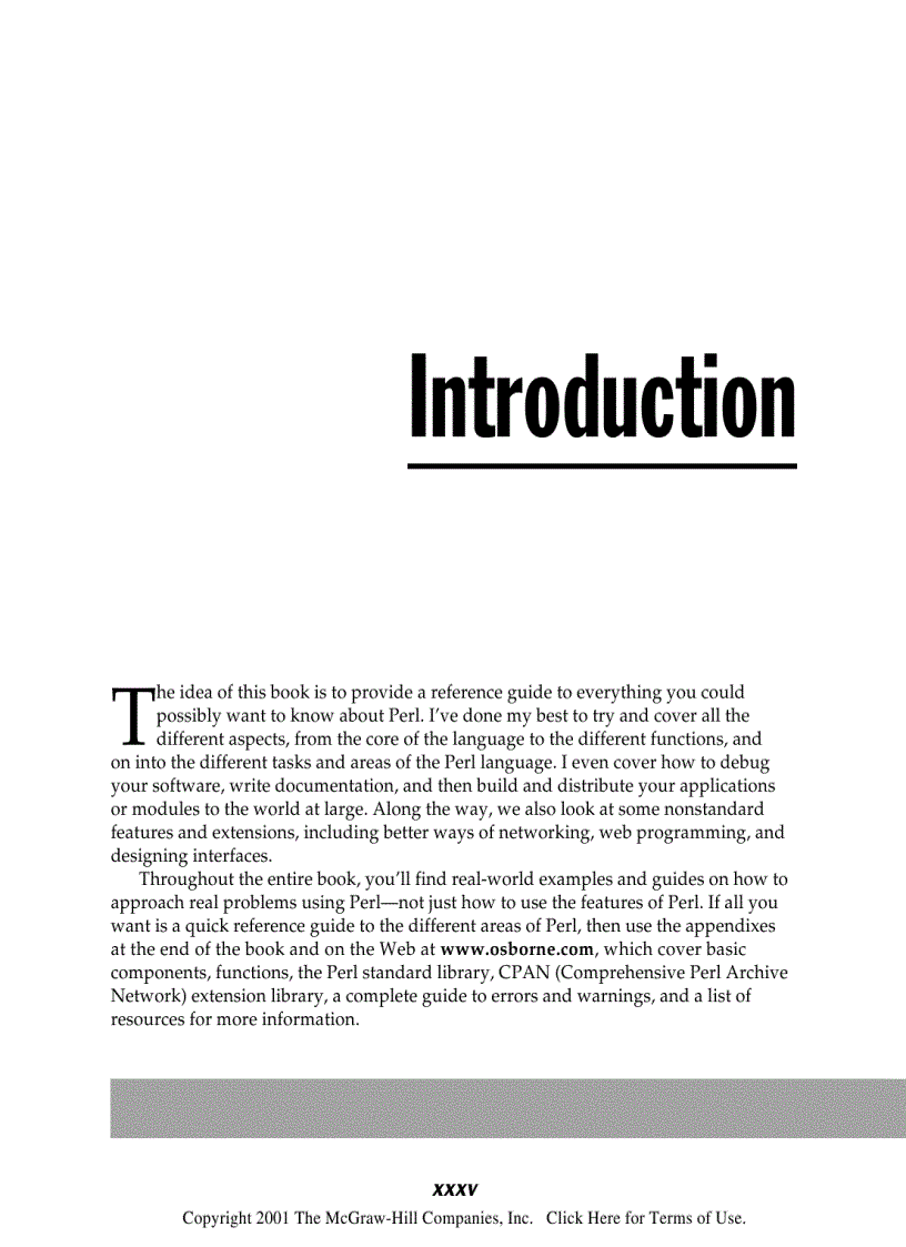 image for page The complete reference perl second edition