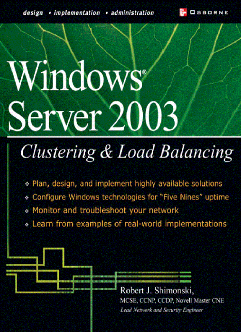 image for page Windows server 2003 Clustering and load balancing