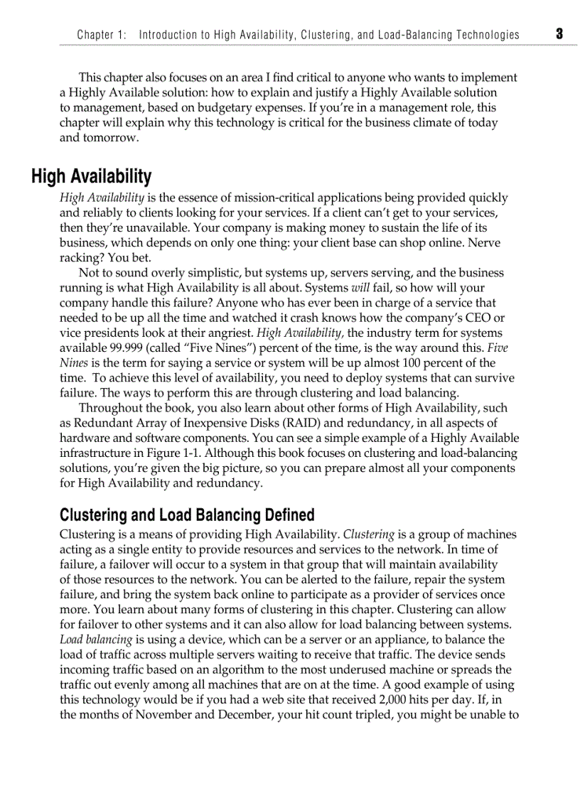 image for page Windows server 2003 Clustering and load balancing