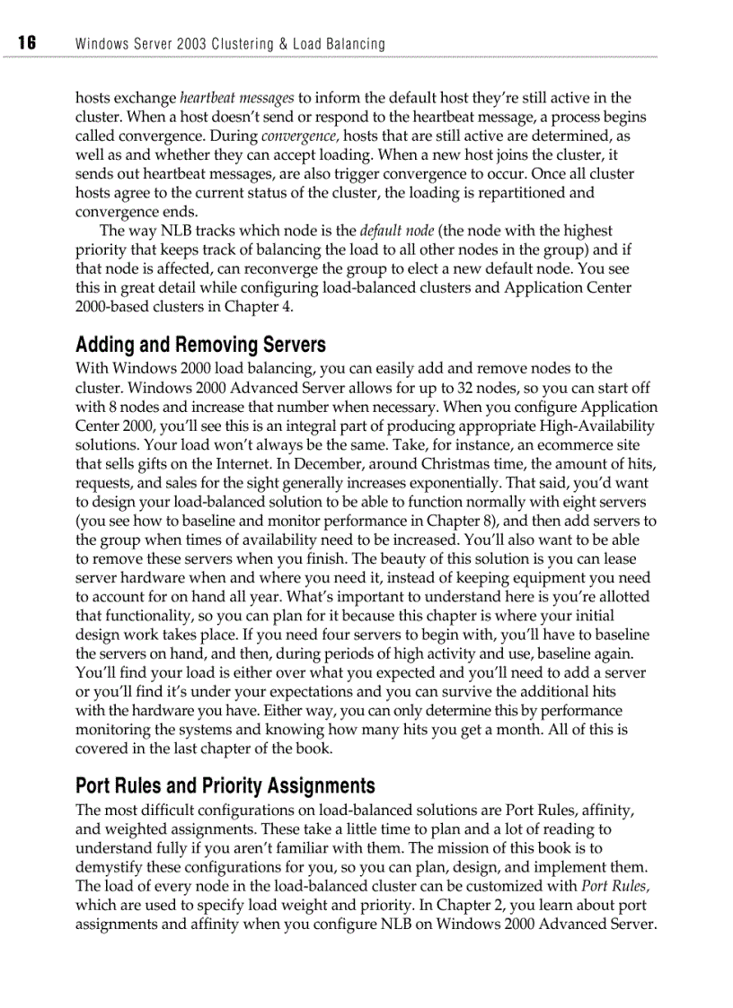 image for page Windows server 2003 Clustering and load balancing