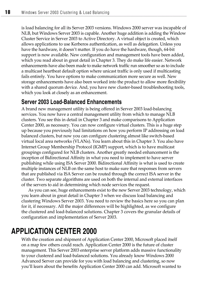 image for page Windows server 2003 Clustering and load balancing