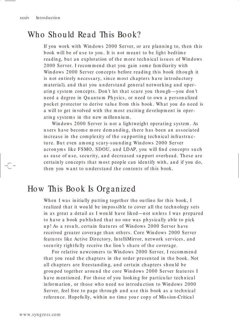 image for page Mission Critical Windows 2000 Server Administration