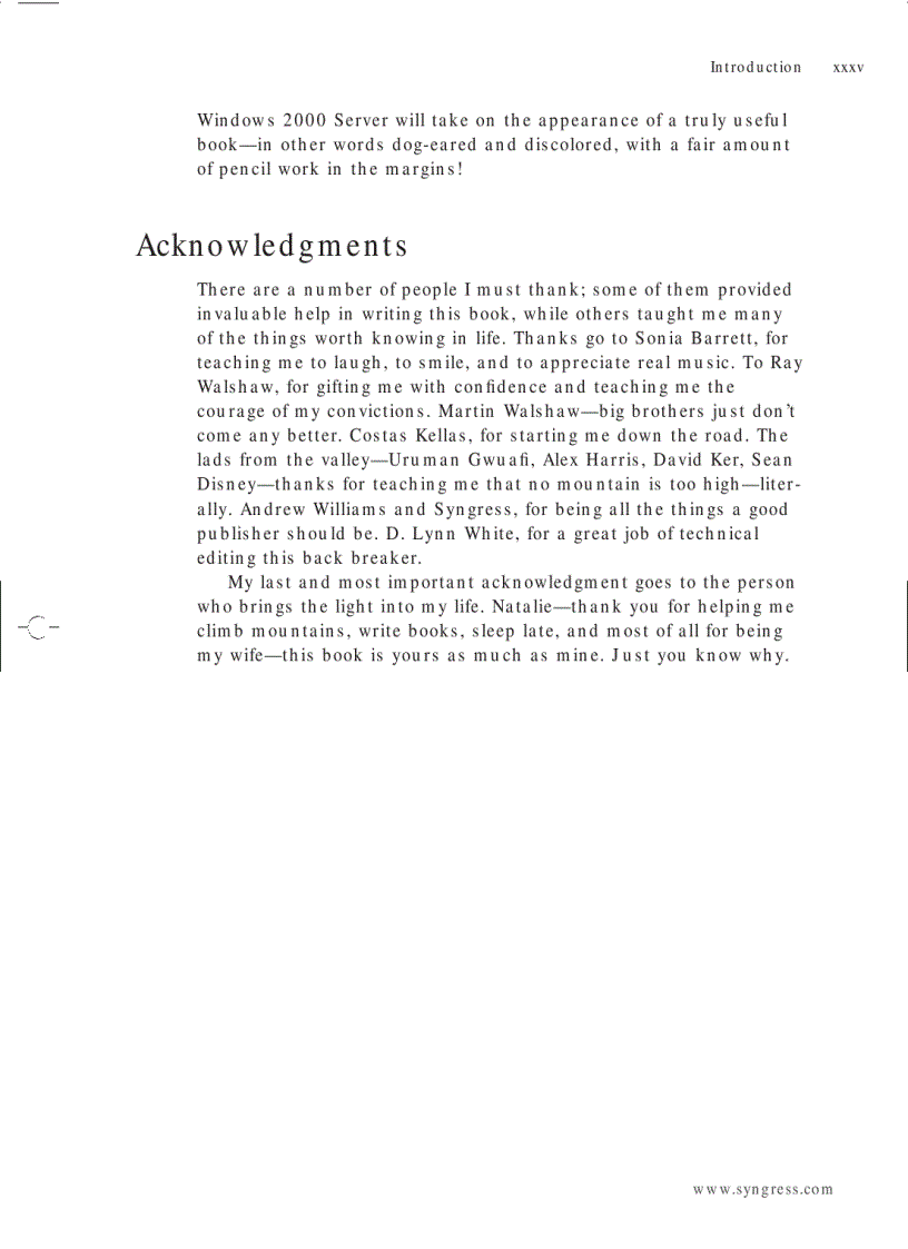 image for page Mission Critical Windows 2000 Server Administration