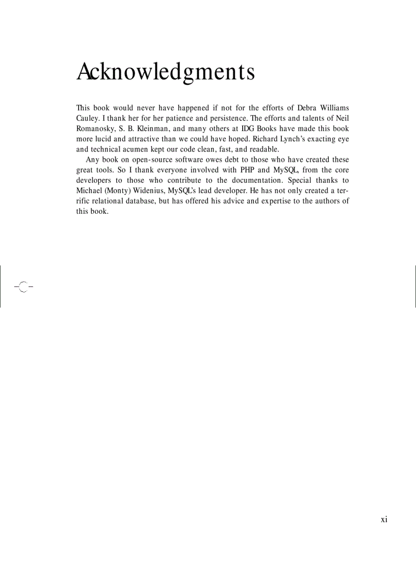 image for page Mysql and php database applications