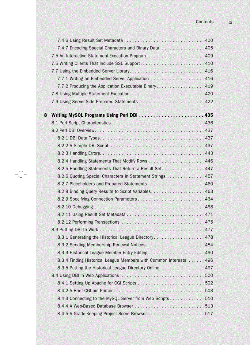image for page MySQL