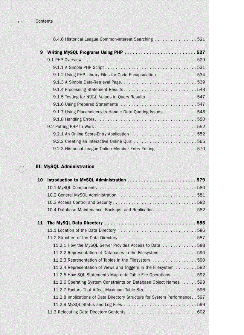 image for page MySQL