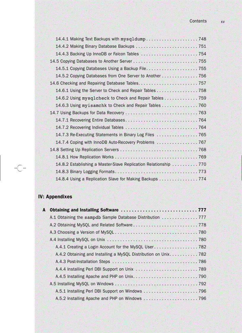image for page MySQL