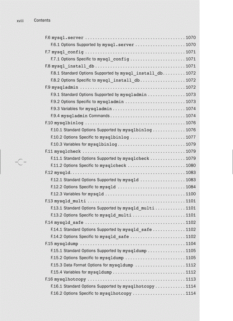 image for page MySQL