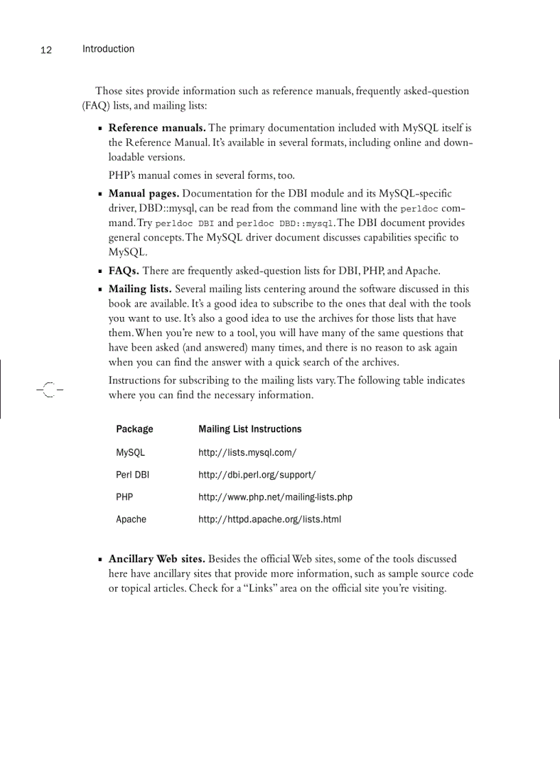 image for page MySQL