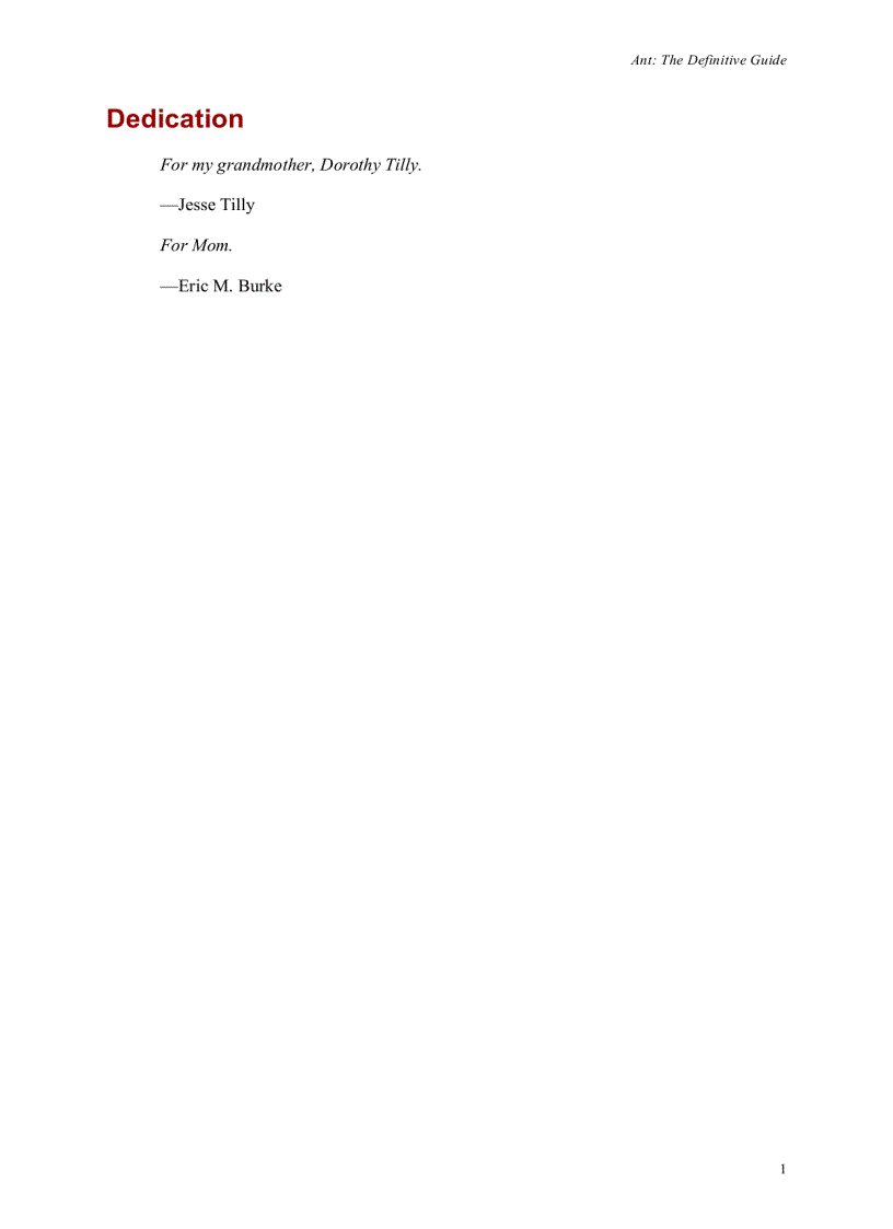 image for page Ant the definitive guide