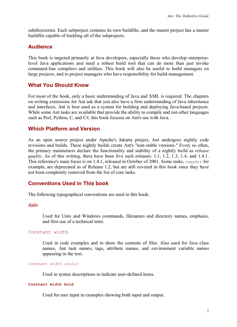 image for page Ant the definitive guide