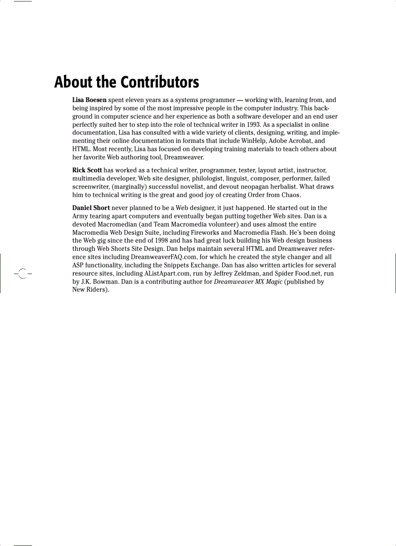 image for page Macromedia Dreamweaver MX Bible