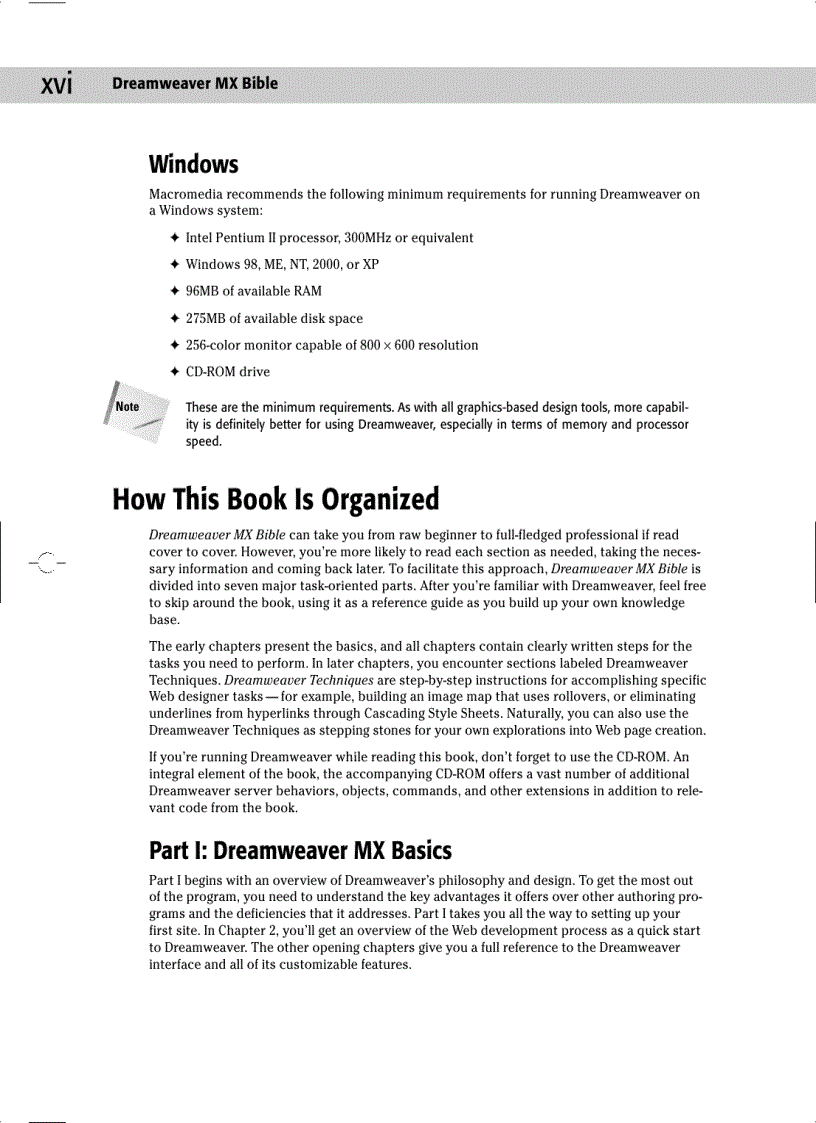 image for page Macromedia Dreamweaver MX Bible