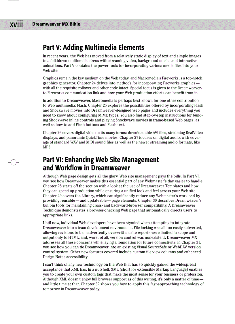 image for page Macromedia Dreamweaver MX Bible