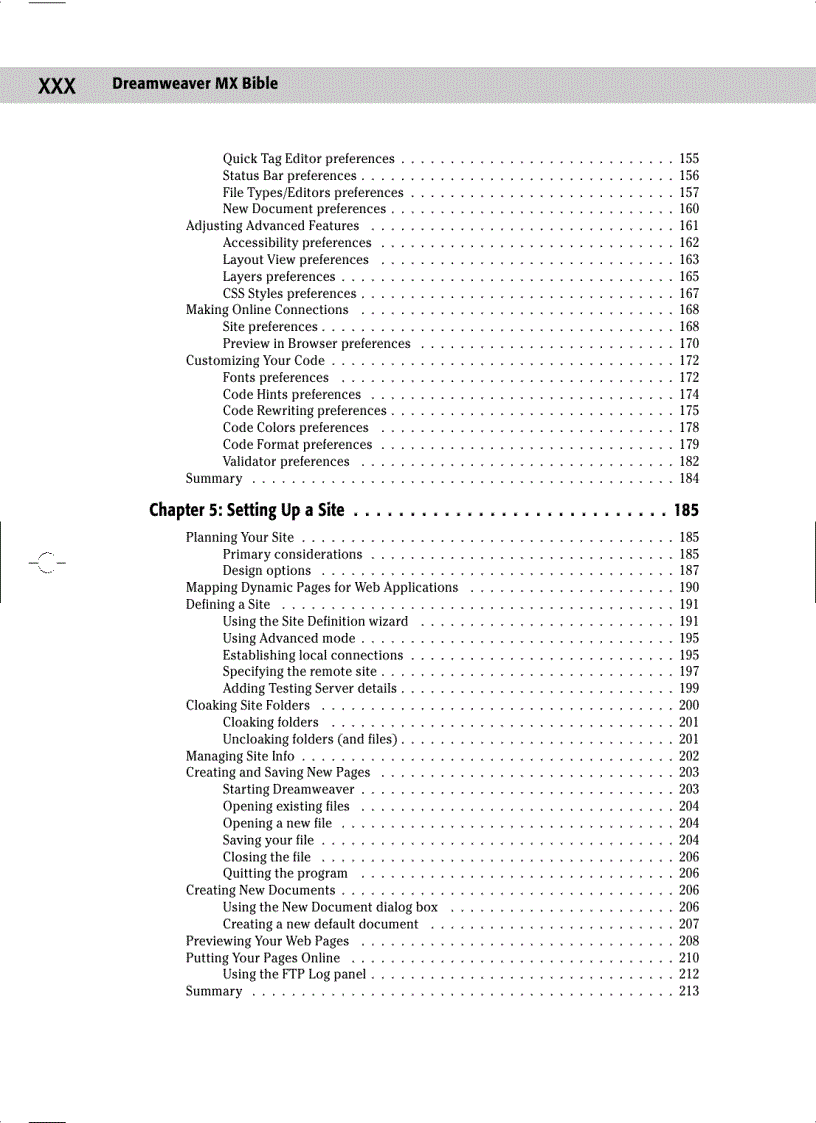 image for page Macromedia Dreamweaver MX Bible