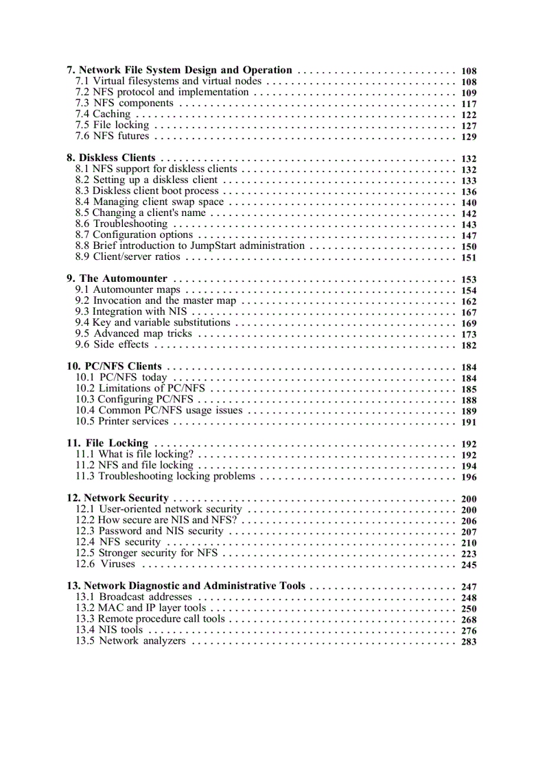 image for page Managing nfs and nis