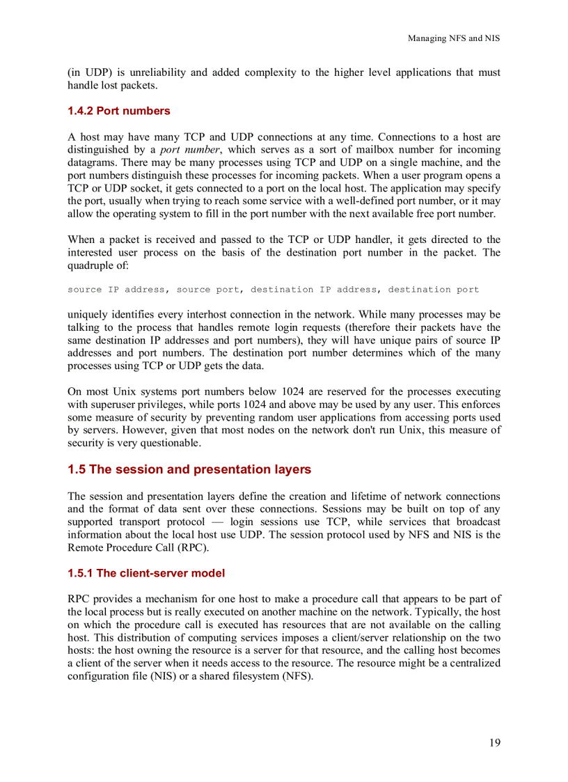 image for page Managing nfs and nis