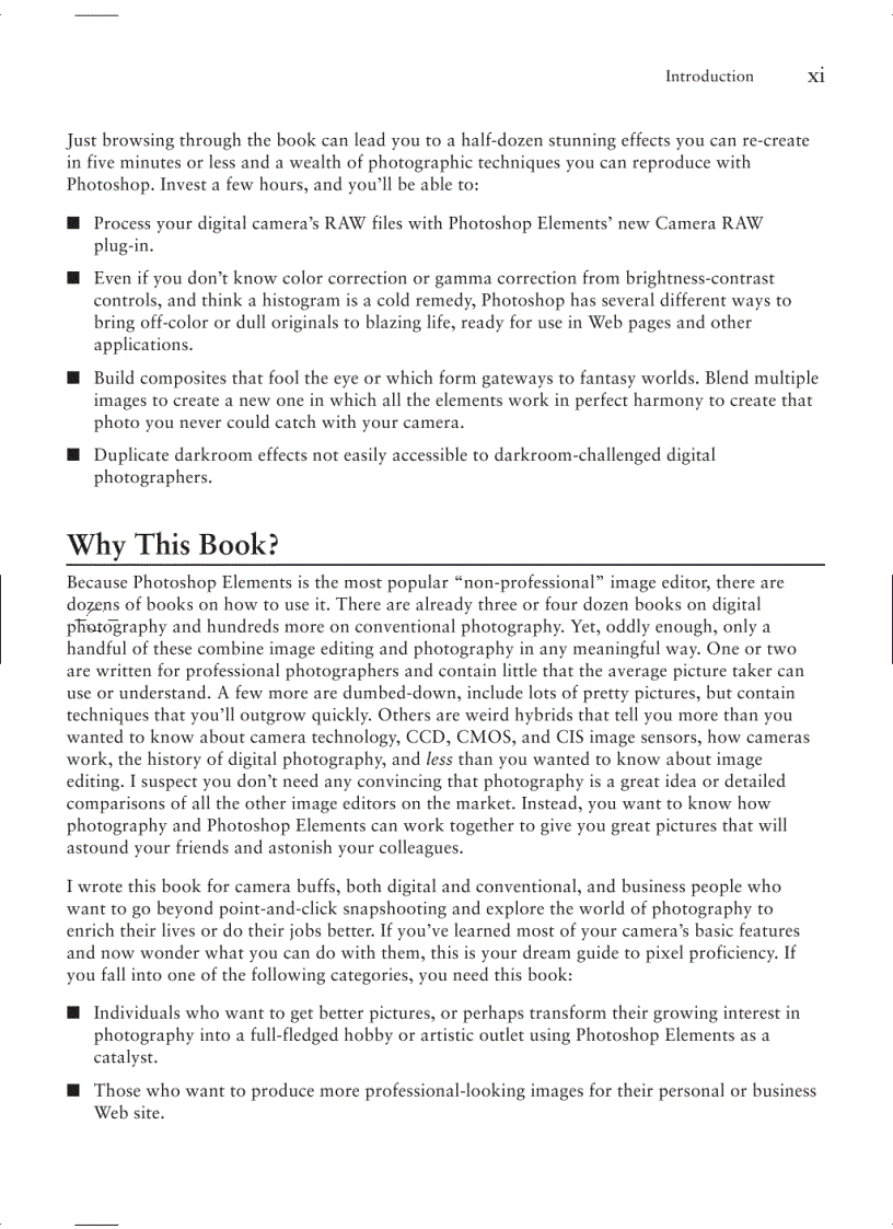 image for page Adobe photoshop elements 3 0 photographers guide