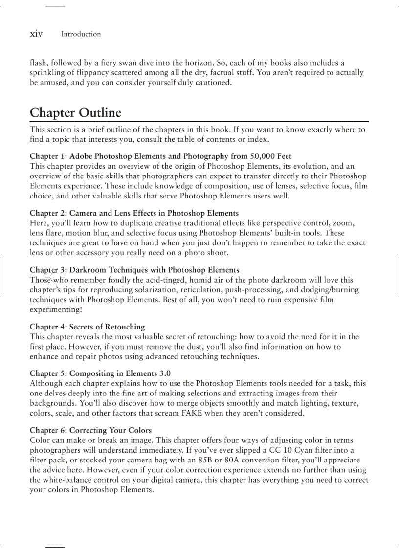 image for page Adobe photoshop elements 3 0 photographers guide