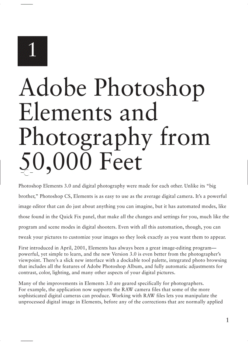 image for page Adobe photoshop elements 3 0 photographers guide