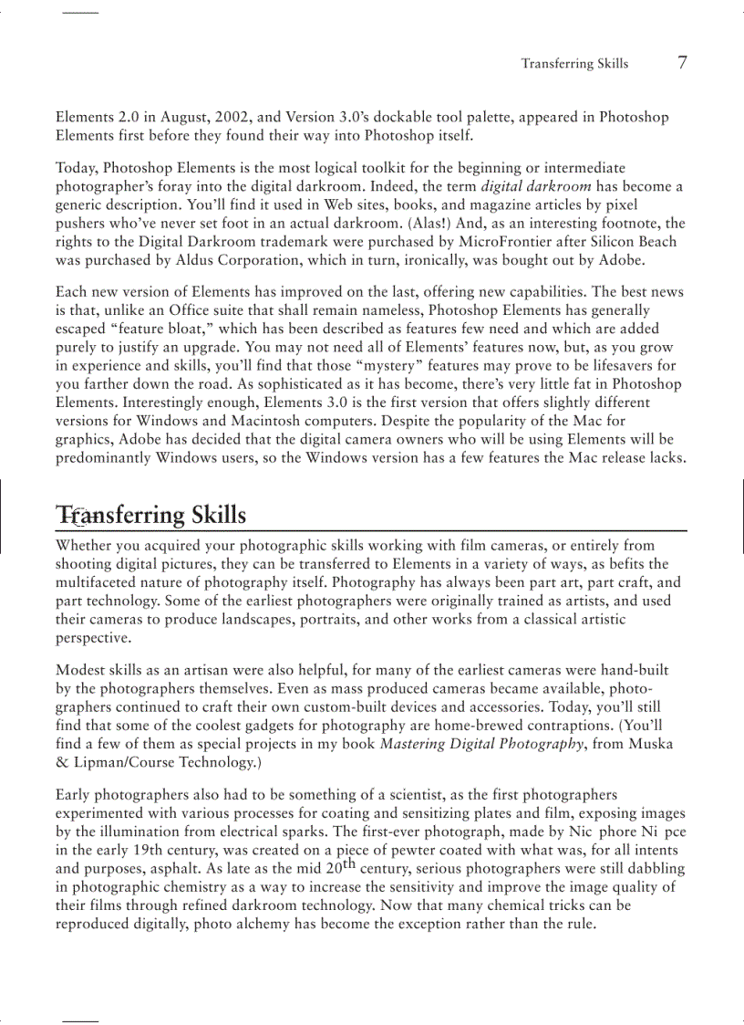 image for page Adobe photoshop elements 3 0 photographers guide