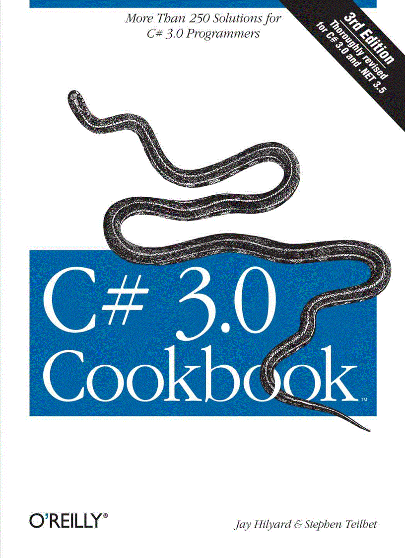 C sharp 3 0 Cookbook